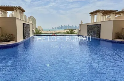 Apartment - Studio - 1 Bathroom for rent in Viva East - Viva Bahriyah - The Pearl Island - Doha