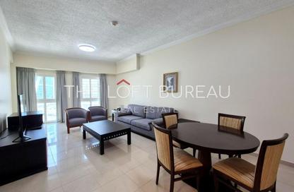Apartment - 1 Bedroom - 1 Bathroom for rent in Falcon Tower - Diplomatic Street - West Bay - Doha
