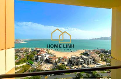 Apartment - Studio - 1 Bathroom for rent in Viva West - Viva Bahriyah - The Pearl Island - Doha
