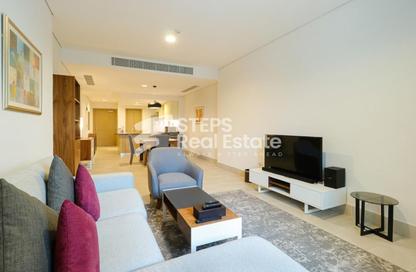 Apartment - 1 - 2 for rent in Viva West - Viva Bahriyah - The Pearl Island - Doha