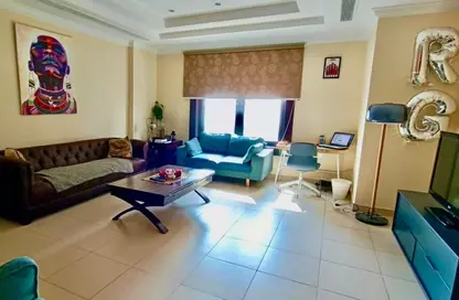 Apartment - 1 Bedroom - 2 Bathrooms for rent in East Porto Drive - Porto Arabia - The Pearl Island - Doha Apartment - 1 Bedroom - 2 Bathrooms for rent in East Porto Drive - Porto Arabia - The Pearl Island - Doha