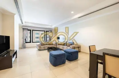Apartment - 1 Bedroom - 2 Bathrooms for rent in East Porto Drive - Porto Arabia - The Pearl Island - Doha