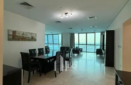 Apartment - 3 Bedrooms - 5 Bathrooms for rent in Zig Zag Tower A - Zig Zag Towers - West Bay - Doha