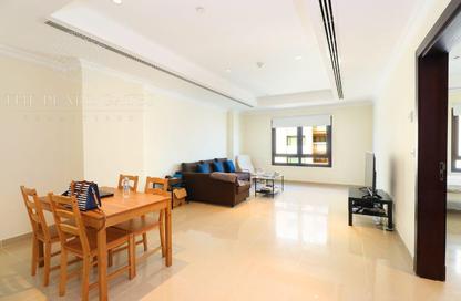 Apartment - 1 Bedroom - 1 Bathroom for rent in Porto Arabia Townhouses - Porto Arabia - The Pearl Island - Doha