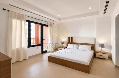 Apartment - 1 Bedroom - 2 Bathrooms for rent in West Porto Drive - Porto Arabia - The Pearl Island - Doha