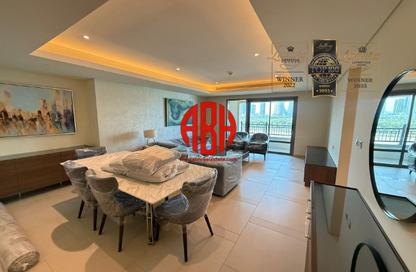 Apartment - 3 Bedrooms - 5 Bathrooms for rent in Abraj Bay - Abraj Quartiers - The Pearl Island - Doha