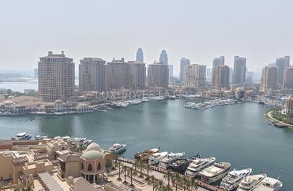 Apartment - 1 Bedroom - 2 Bathrooms for rent in East Porto Drive - Porto Arabia - The Pearl Island - Doha