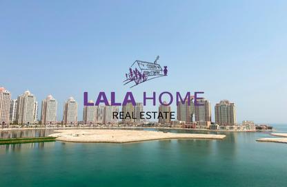 Apartment - 1 Bedroom - 2 Bathrooms for rent in Viva West - Viva Bahriyah - The Pearl Island - Doha