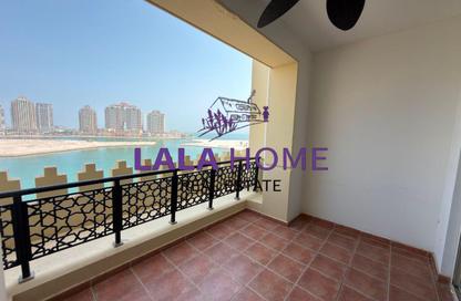 Apartment - 1 Bedroom - 2 Bathrooms for rent in Viva West - Viva Bahriyah - The Pearl Island - Doha