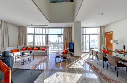 Penthouse - 3 Bedrooms - 4 Bathrooms for rent in Banyan Tree Doha - Musheireb - Doha