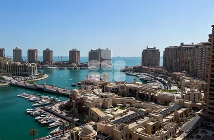 Apartment - 3 Bedrooms - 5 Bathrooms for sale in Tower 8 - Porto Arabia - The Pearl Island - Doha