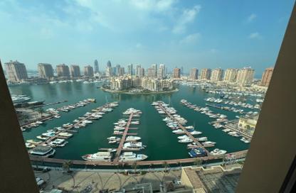 Apartment - Studio - 1 Bathroom for rent in East Porto Drive - Porto Arabia - The Pearl Island - Doha