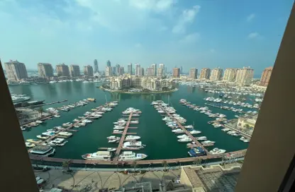 Apartment - 1 Bathroom for rent in East Porto Drive - Porto Arabia - The Pearl Island - Doha