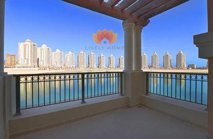 Apartment - 2 Bedrooms - 3 Bathrooms for rent in Tower 29 - Viva Bahriyah - The Pearl Island - Doha