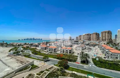 Apartment - 1 Bedroom - 2 Bathrooms for rent in Tower 2 - Viva Bahriyah - The Pearl Island - Doha