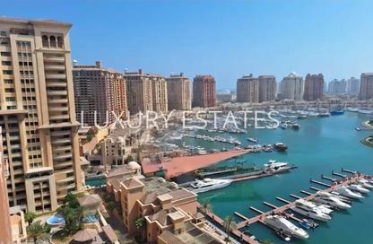 Apartment - 2 Bedrooms - 3 Bathrooms for sale in East Porto Drive - Porto Arabia - The Pearl Island - Doha Apartment - 2 Bedrooms - 3 Bathrooms for sale in East Porto Drive - Porto Arabia - The Pearl Island - Doha