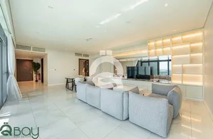 Apartment - 1 Bedroom - 2 Bathrooms for rent in Seef Lusail Tower 1 - Seef Lusail - Lusail City - Lusail
