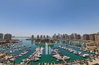 Apartment - 2 Bedrooms - 2 Bathrooms for rent in East Porto Drive - Porto Arabia - The Pearl Island - Doha