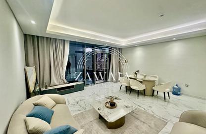 Apartment - 2 Bedrooms - 3 Bathrooms for rent in Lusail Marina Heights - Marina District - Lusail
