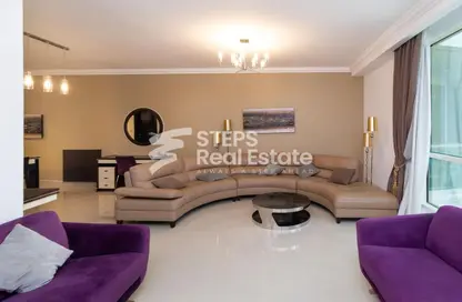 Apartment - 3 Bedrooms - 4 Bathrooms for rent in West Bay Tower - West Bay - West Bay - Doha