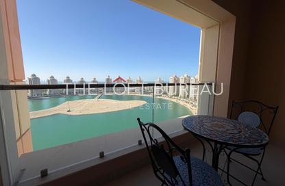 Apartment - Studio - 1 for sale in Al Mutahidah Tower - Viva Bahriyah - The Pearl Island - Doha
