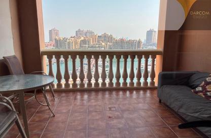 Apartment - Studio - 1 Bathroom for rent in East Porto Drive - Porto Arabia - The Pearl Island - Doha Apartment - Studio - 1 Bathroom for rent in East Porto Drive - Porto Arabia - The Pearl Island - Doha