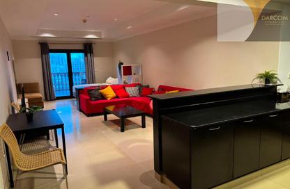Apartment - Studio - 1 Bathroom for rent in East Porto Drive - Porto Arabia - The Pearl Island - Doha