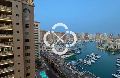 Apartment - 2 Bedrooms - 3 Bathrooms for rent in East Porto Drive - Porto Arabia - The Pearl Island - Doha