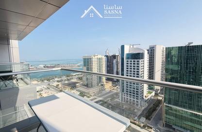 Apartment - 2 - 3 for rent in Lusail Marina Heights - Marina District - Lusail