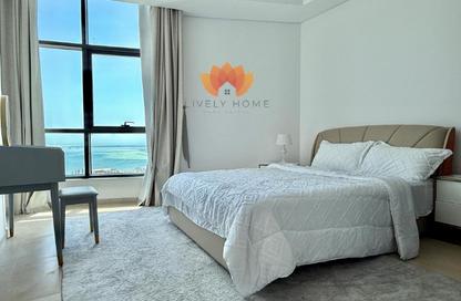 Apartment - 2 Bedrooms - 3 Bathrooms for rent in Lusail Marina Heights - Marina District - Lusail