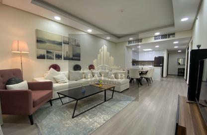 Apartment - 2 Bedrooms - 3 Bathrooms for rent in Seef Lusail Tower 1 - Seef Lusail - Lusail City - Lusail