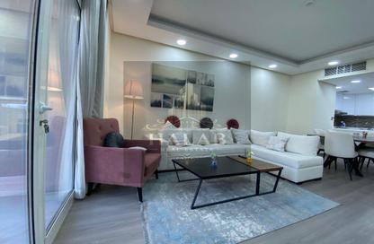 Apartment - 2 Bedrooms - 3 Bathrooms for rent in Seef Lusail Tower 1 - Seef Lusail - Lusail City - Lusail