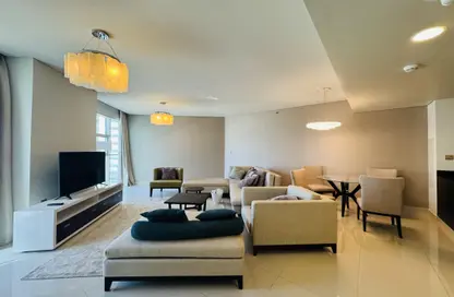 Apartment - 1 Bedroom - 2 Bathrooms for rent in Lusail Marina Heights - Marina District - Lusail