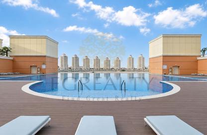 Townhouse - 1 - 2 for sale in Viva West - Viva Bahriyah - The Pearl Island - Doha