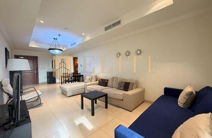 Apartment - 1 Bedroom - 1 Bathroom for rent in East Porto Drive - Porto Arabia - The Pearl Island - Doha