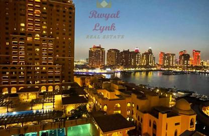 Apartment - 1 Bedroom - 2 Bathrooms for rent in West Porto Drive - Porto Arabia - The Pearl Island - Doha