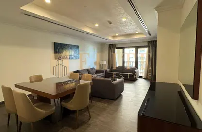 Apartment - 1 Bedroom - 2 Bathrooms for rent in West Porto Drive - Porto Arabia - The Pearl Island - Doha