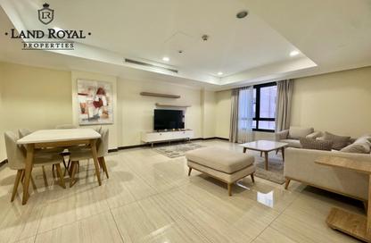Apartment - 1 Bedroom - 2 Bathrooms for rent in West Porto Drive - Porto Arabia - The Pearl Island - Doha Apartment - 1 Bedroom - 2 Bathrooms for rent in West Porto Drive - Porto Arabia - The Pearl Island - Doha