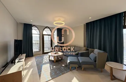 شقة - غرفة نوم - 1 حمام للايجار في البلاج الجنوبي - البلاج - جزيرة اللؤلؤة - الدوحة