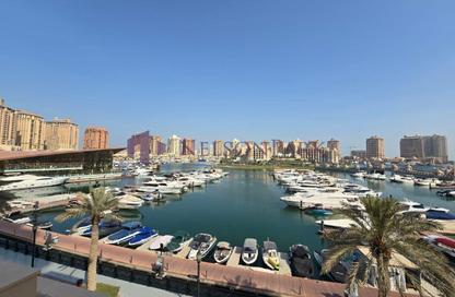 Townhouse - 1 Bedroom - 2 Bathrooms for rent in Porto Arabia Townhouses - Porto Arabia - The Pearl Island - Doha