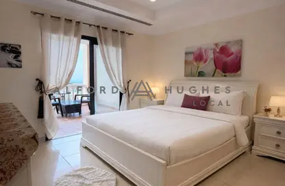 Apartment - Studio - 1 Bathroom for rent in Tower 14 - Porto Arabia - The Pearl Island - Doha