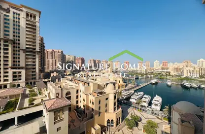 Apartment - 1 Bedroom - 2 Bathrooms for rent in Tower 5 - Porto Arabia - The Pearl Island - Doha