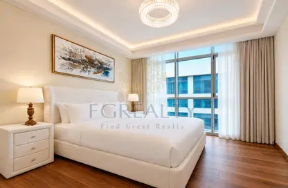 Apartment - 1 Bedroom - 2 Bathrooms for sale in Crystal Residence - Gewan Island - The Pearl Island - Doha