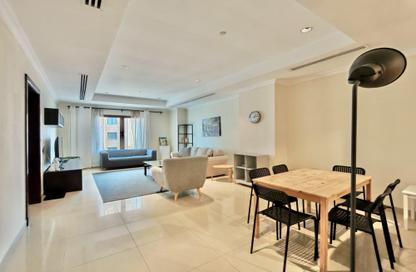 Apartment - 1 Bedroom - 2 Bathrooms for rent in La Croisette - Porto Arabia - The Pearl Island - Doha
