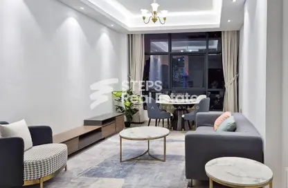 Apartment - 2 Bedrooms - 2 Bathrooms for rent in Lusail Residence - Marina District - Lusail