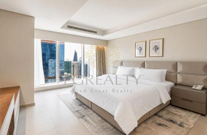 Apartment - 1 Bedroom - 2 Bathrooms for rent in West Bay Tower - West Bay - West Bay - Doha