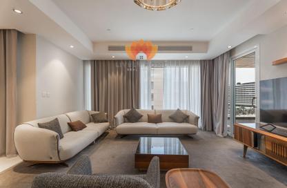 Apartment - 2 Bedrooms - 3 Bathrooms for rent in Lusail Marina Heights - Marina District - Lusail
