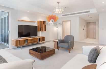 Apartment - 2 Bedrooms - 3 Bathrooms for rent in Lusail Marina Heights - Marina District - Lusail