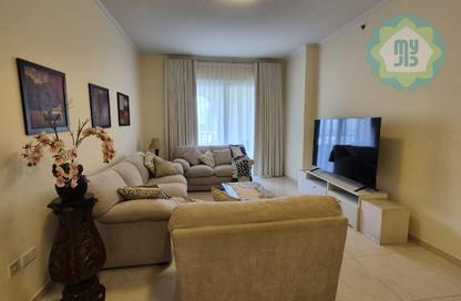Apartment - 1 Bedroom - 2 Bathrooms for rent in Tower 29 - Viva Bahriyah - The Pearl Island - Doha