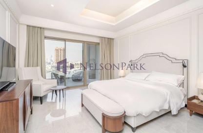 شقة - غرفة نوم - 2 حمامات للايجار في The St. Regis Marsa Arabia Island - Marsa Arabia - جزيرة اللؤلؤة - الدوحة